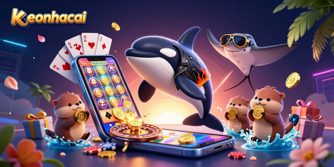 Engage with keonhacai’s vibrant casino scene featuring dynamic characters and thrilling gameplay elements.