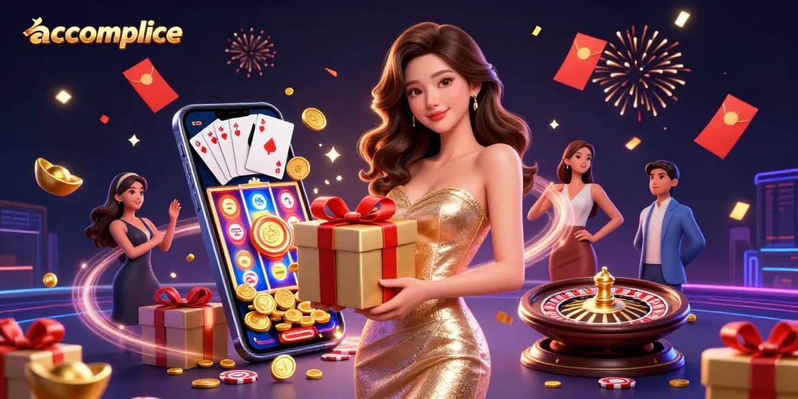 Experience victory at the accomplice casino with spinning slots and golden rewards.