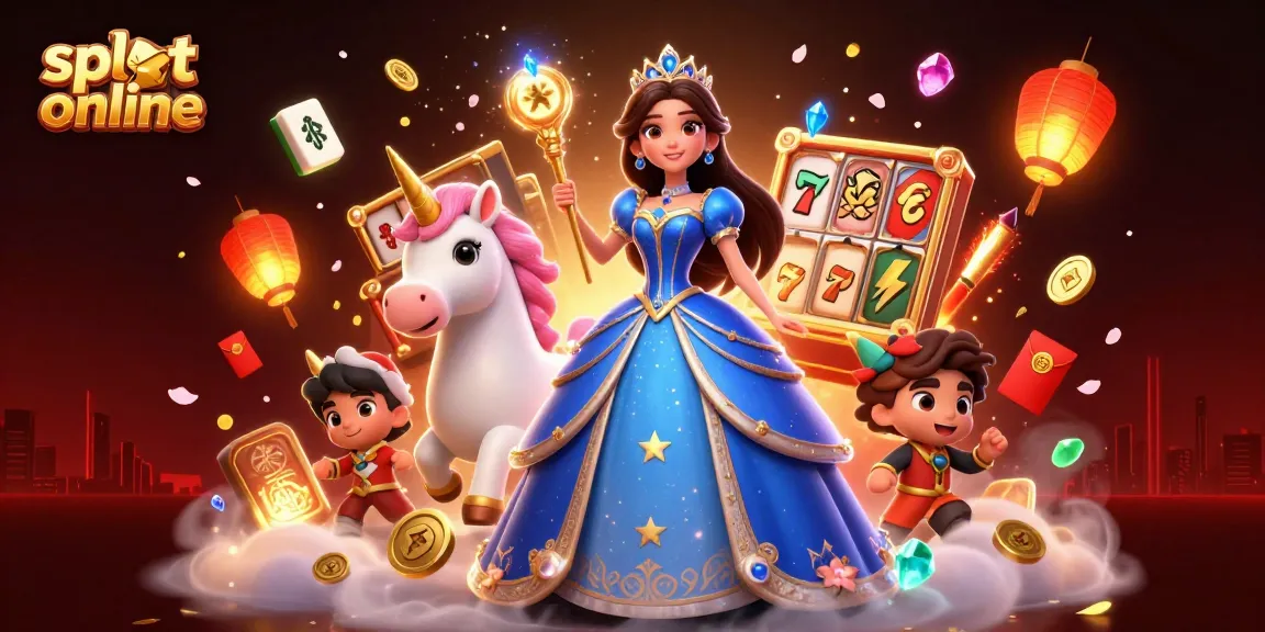 Experience the thrill of slot online games with dynamic symbols and enchanting characters.