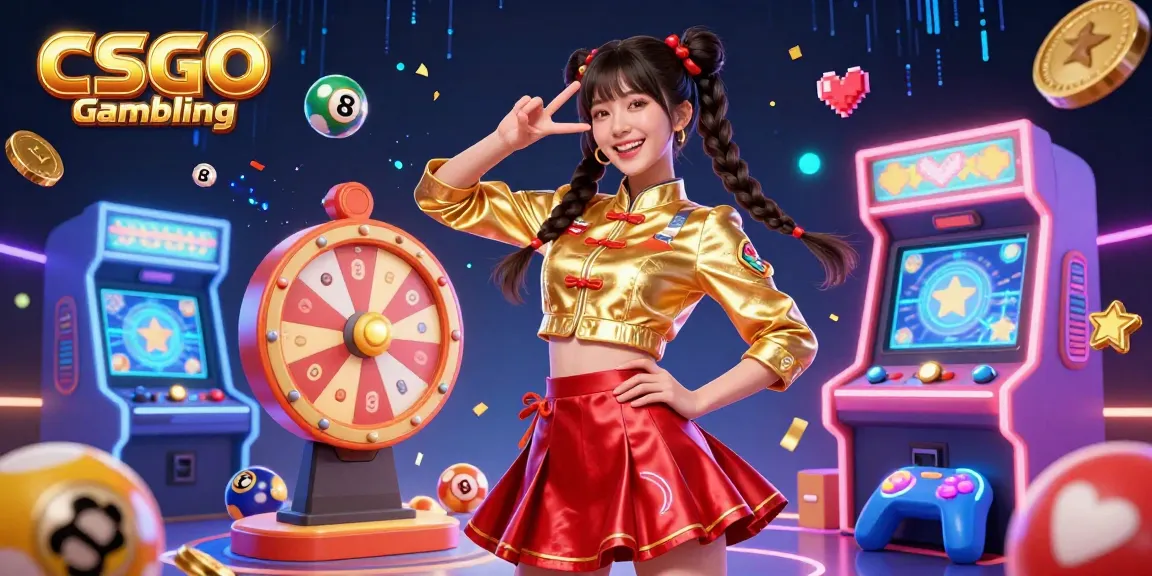 Rasakan kegembiraan Perjudian CSGO dengan visual yang semarak dan elemen permainan yang dinamis.