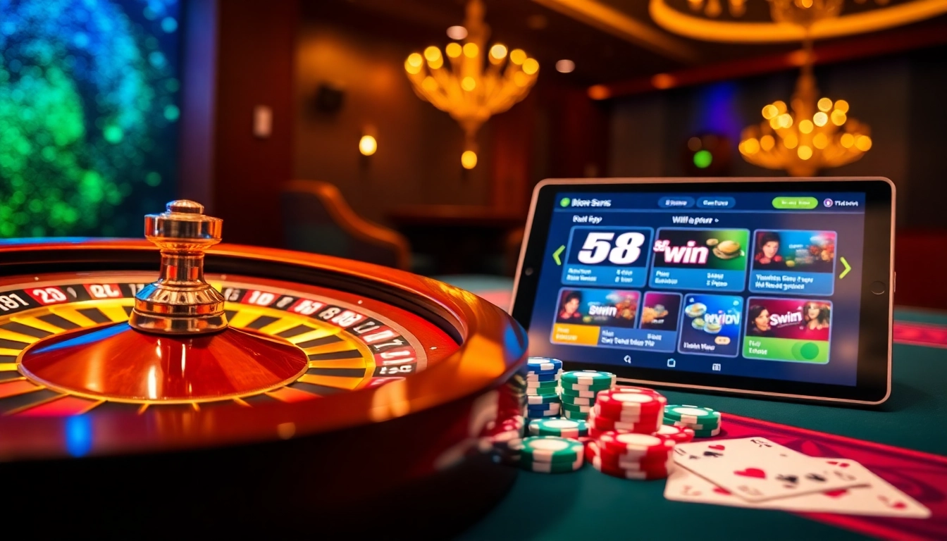 Experience the luxury of 58win with vibrant casino games and user-friendly online interfaces.