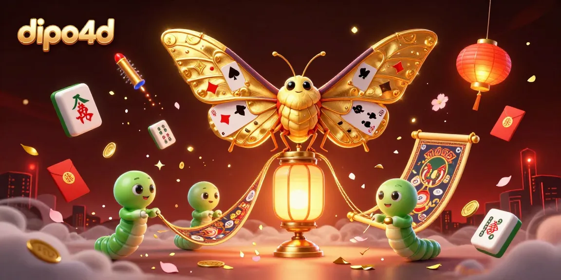 Play games and enjoy the excitement of dipo4d with golden elements in a rich casino scene.