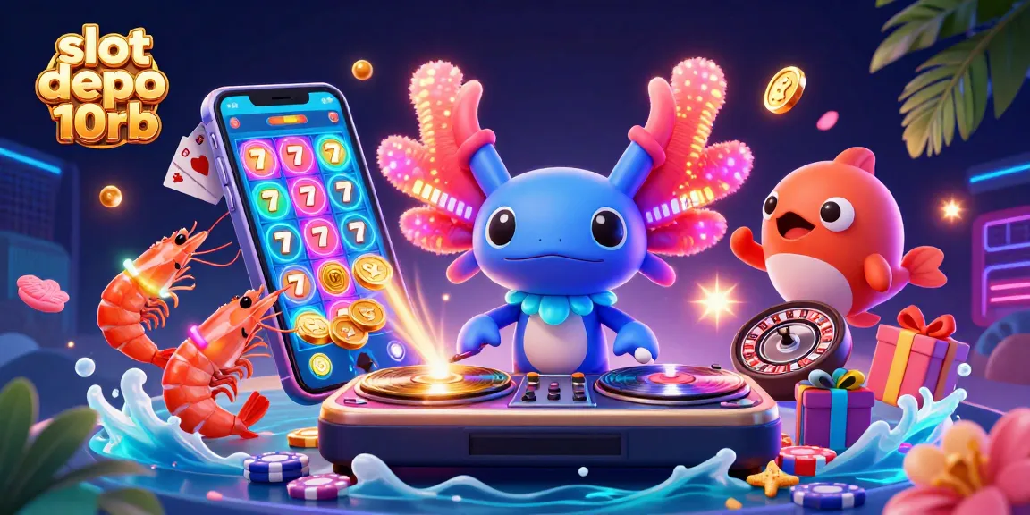 Play engaging slot depo 10rb games with vibrant characters and thrilling action.