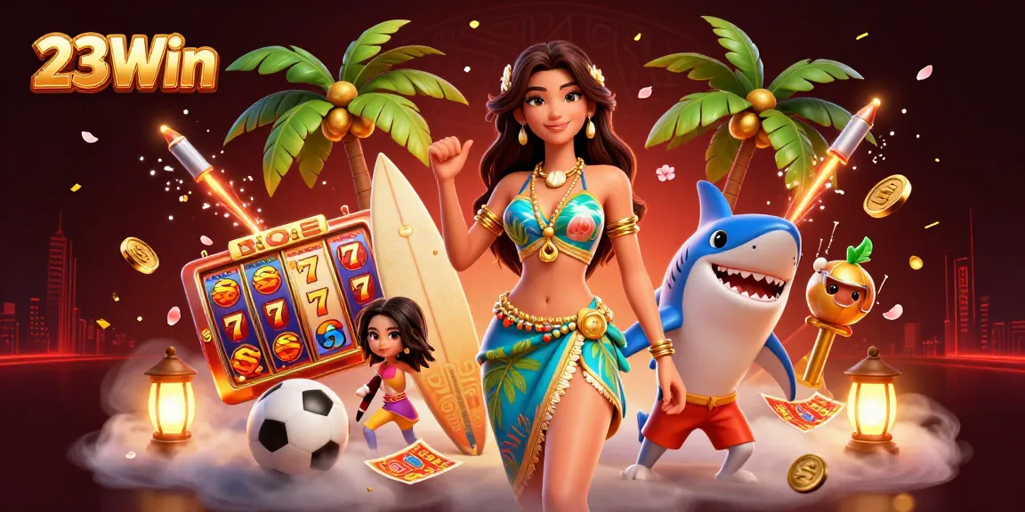 23Win offers thrilling gameplay with dynamic slot reels and engaging sports betting dynamics