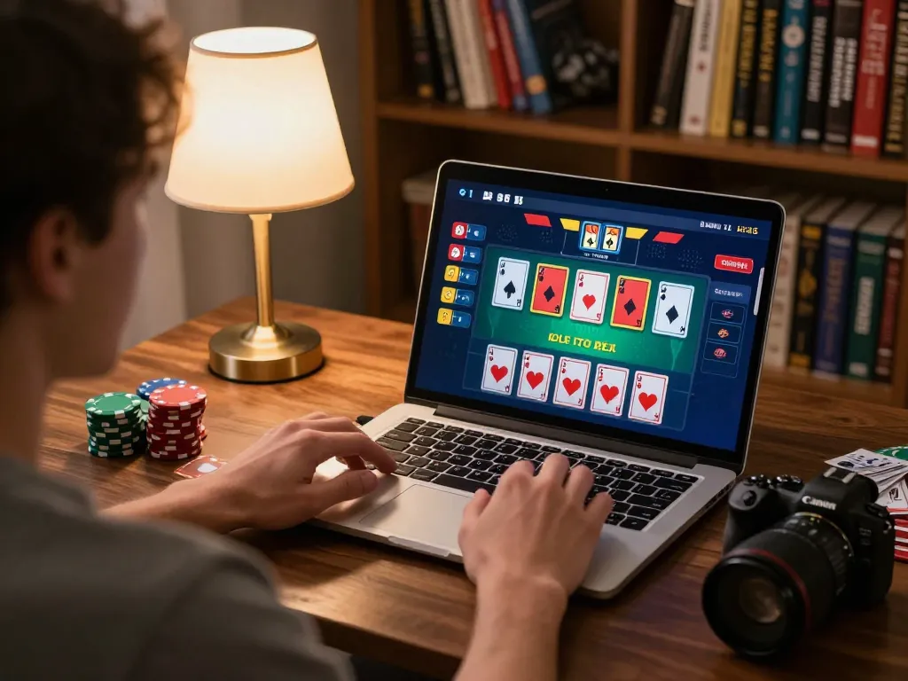 Engaging in live dealer blackjack on Gsc108 with vibrant game visuals and strategic setup.