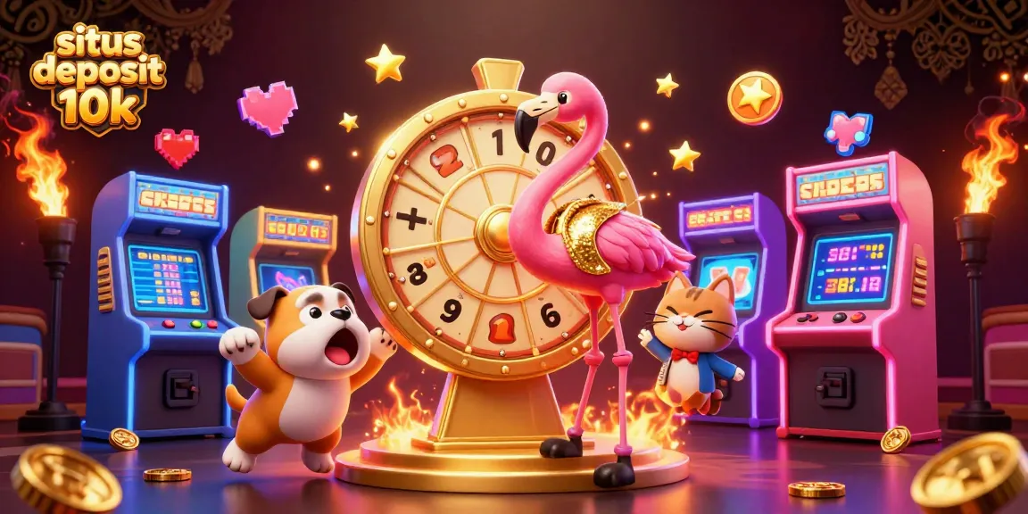Engage in exciting gameplay at situs deposit 10k while enjoying vibrant, immersive casino illustrations.