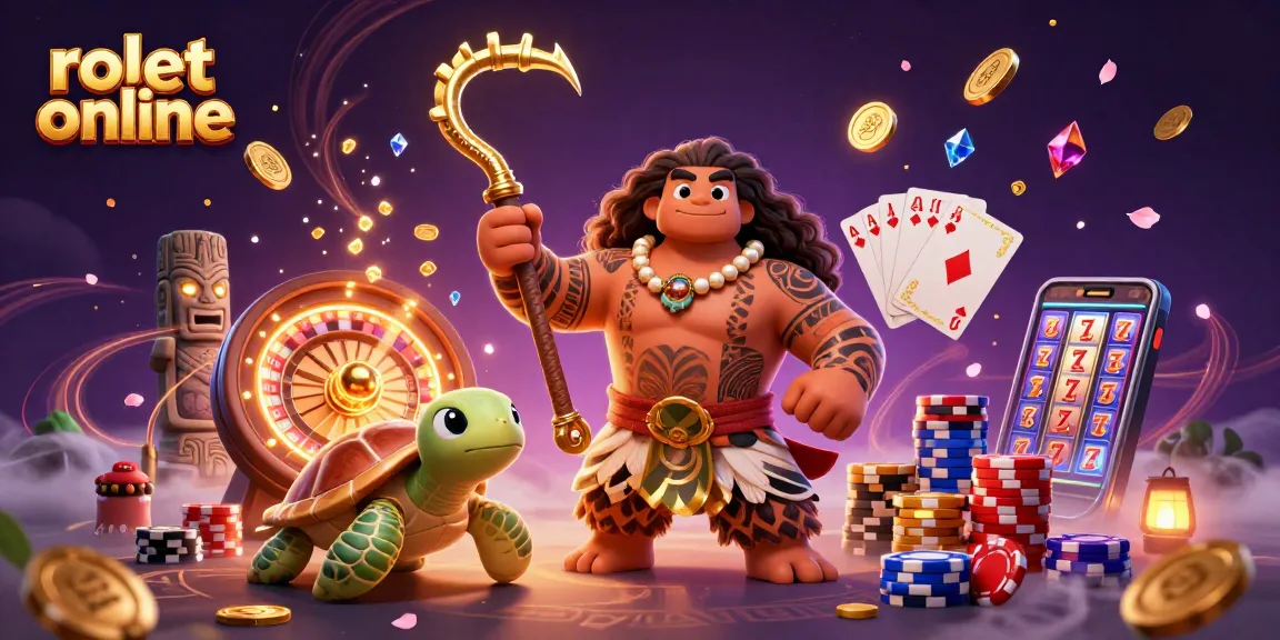 Experience the excitement of rolet online with vibrant 3D characters and dynamic casino elements.