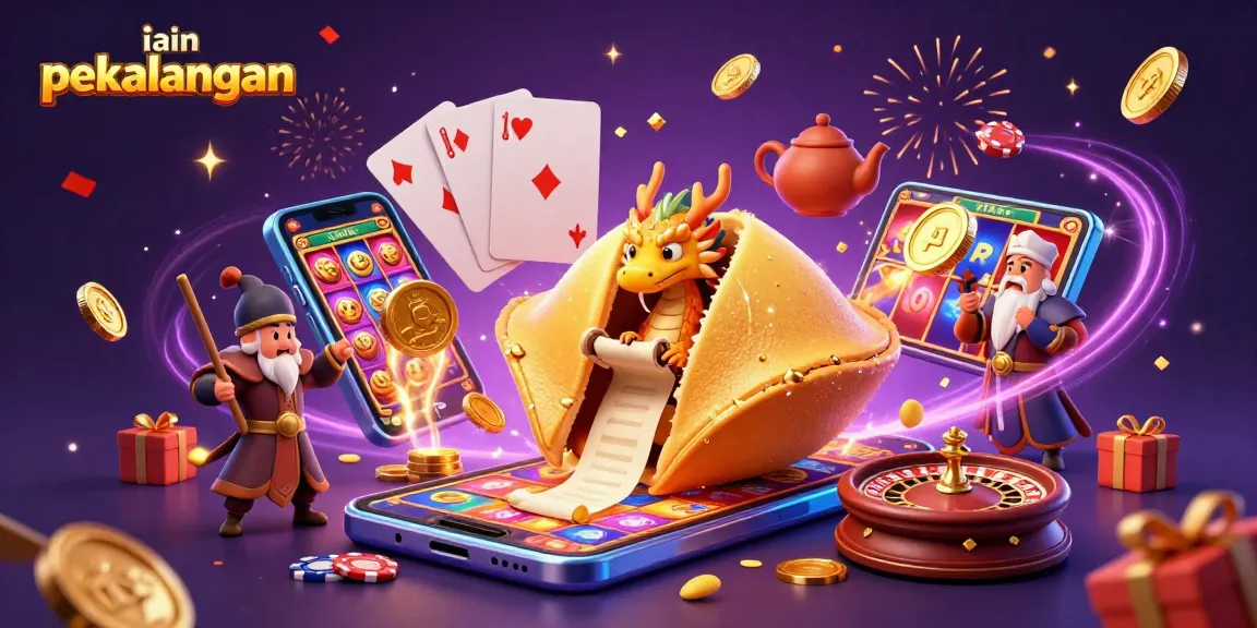 Engage with iain pekalongan's vibrant casino scene featuring animated characters and thrilling game elements.