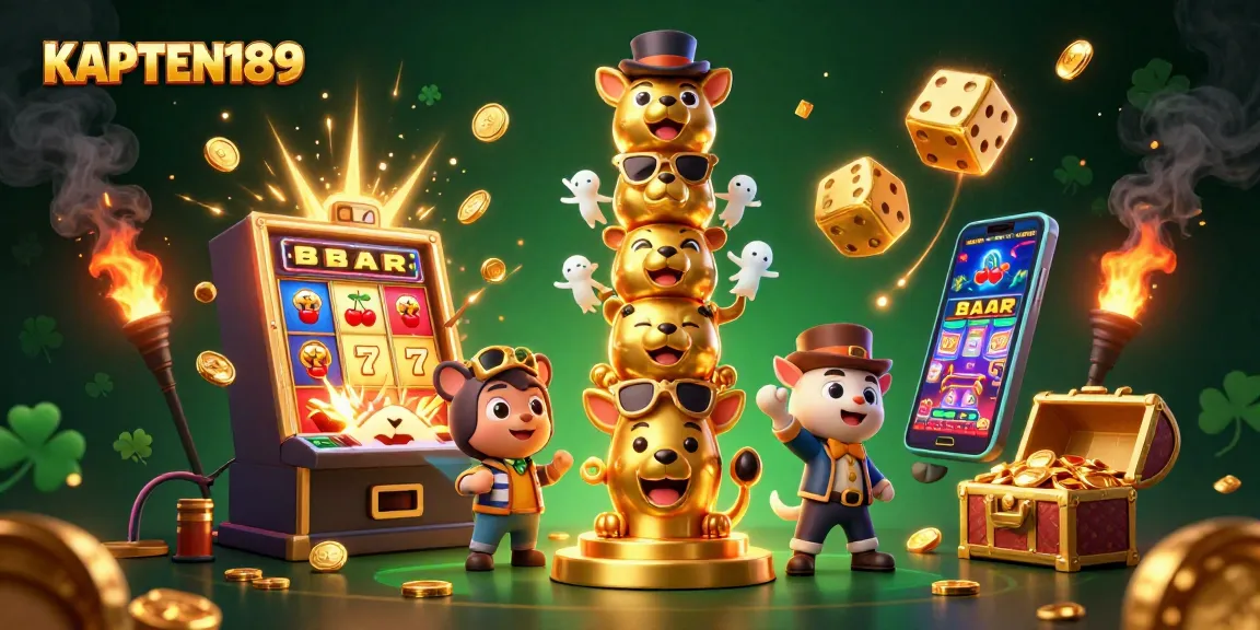 KAPTEN189 menghadirkan pengalaman bermain slot online dengan simbol keberuntungan dan jackpot yang memikat.