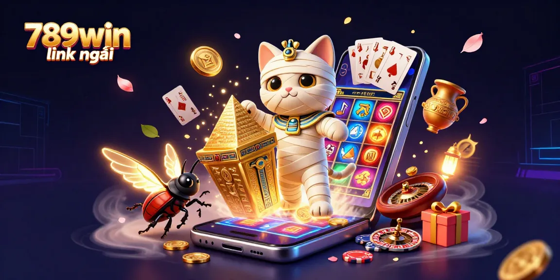 Engage in thrilling gameplay with 789win link mới featuring a vibrant casino scene.