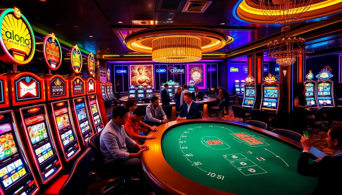 Experience the thrill of gaming at AT99娛樂城 with vibrant casino life and exciting slot machines.