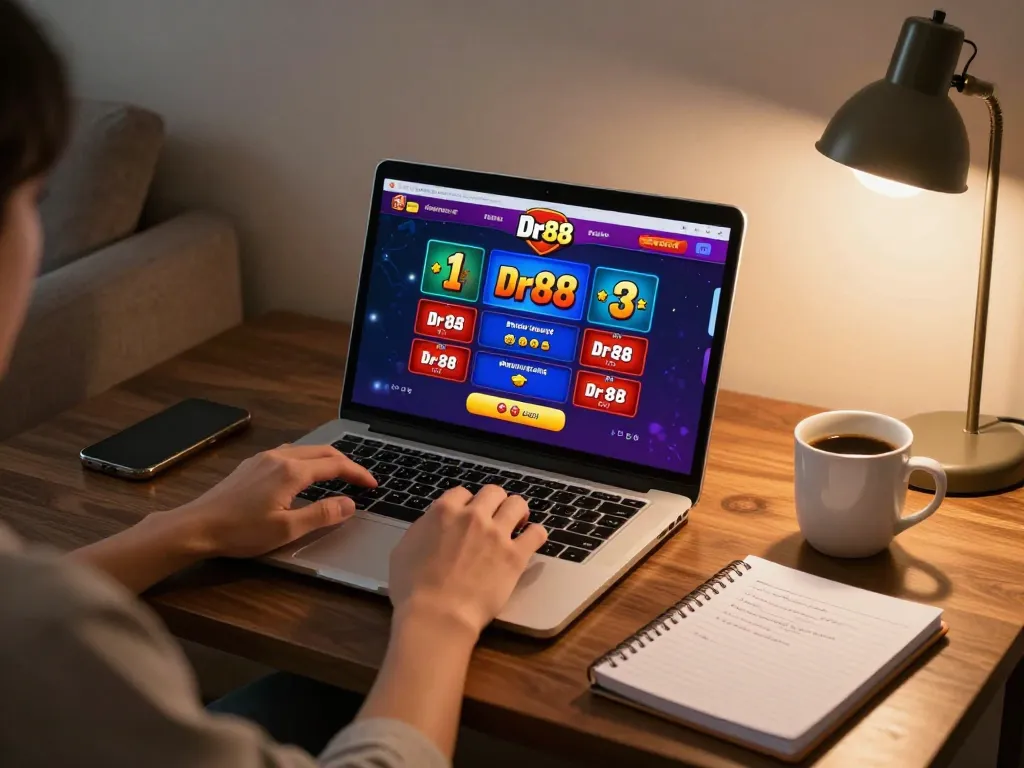 Play exciting casino games on dr88 from the comfort of your home setup.