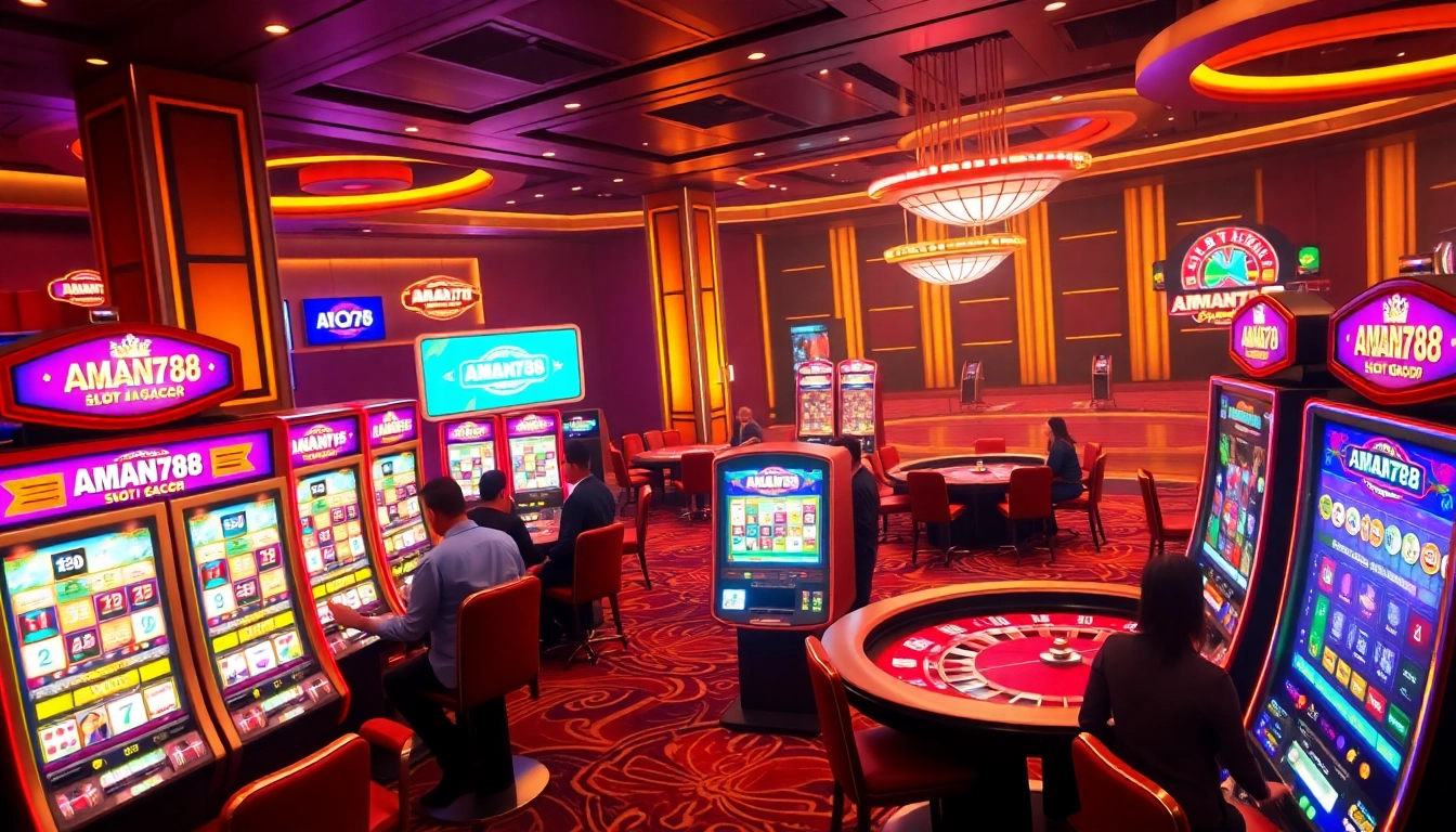 Rasakan sensasi menang di slot gacor aman788 dalam suasana kasino yang mewah.