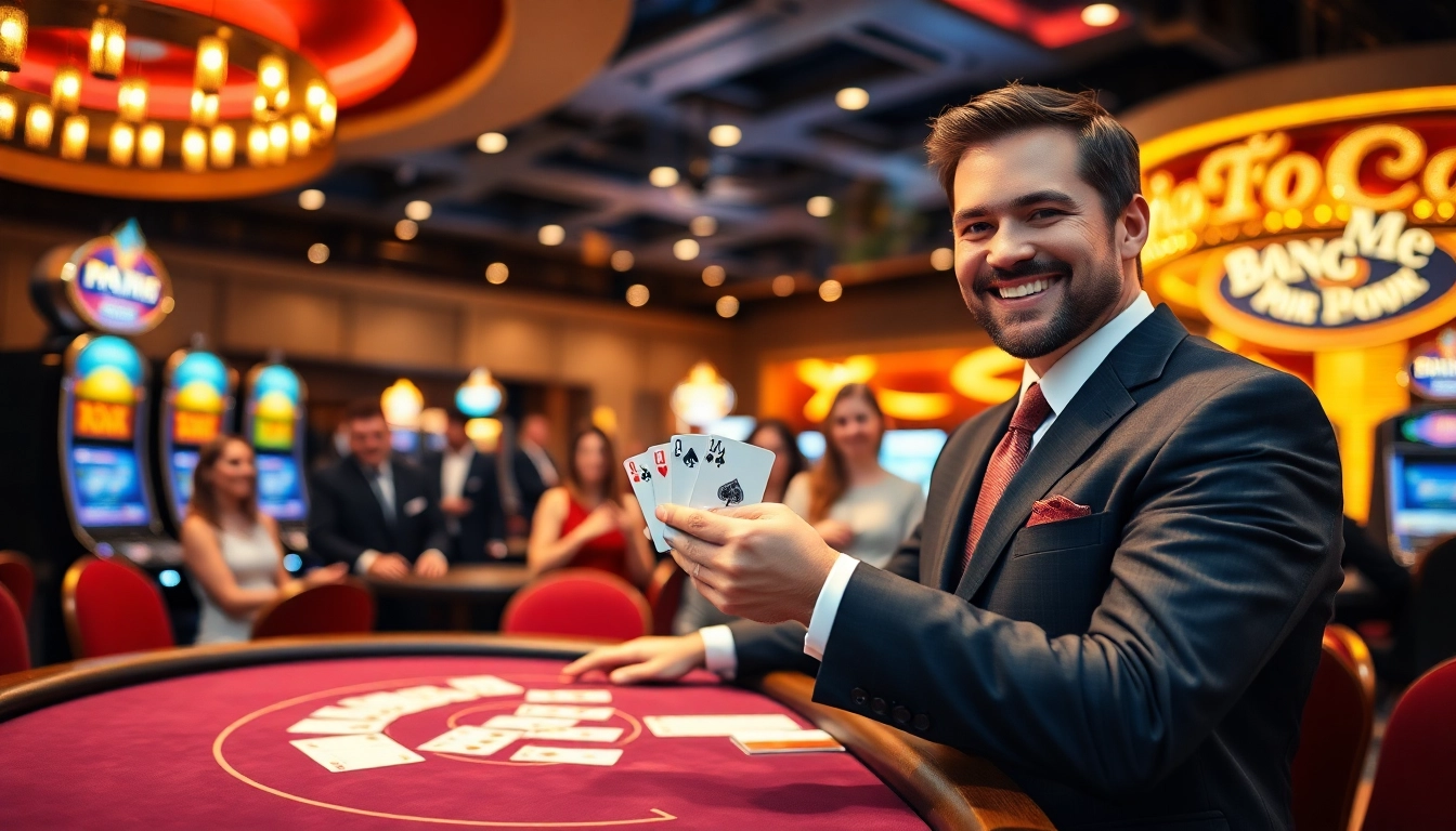 5777 bet app login এর মাধ্যমে ক্যাসিনো গেম খেলার চিত্তাকর্ষক দৃশ্য।