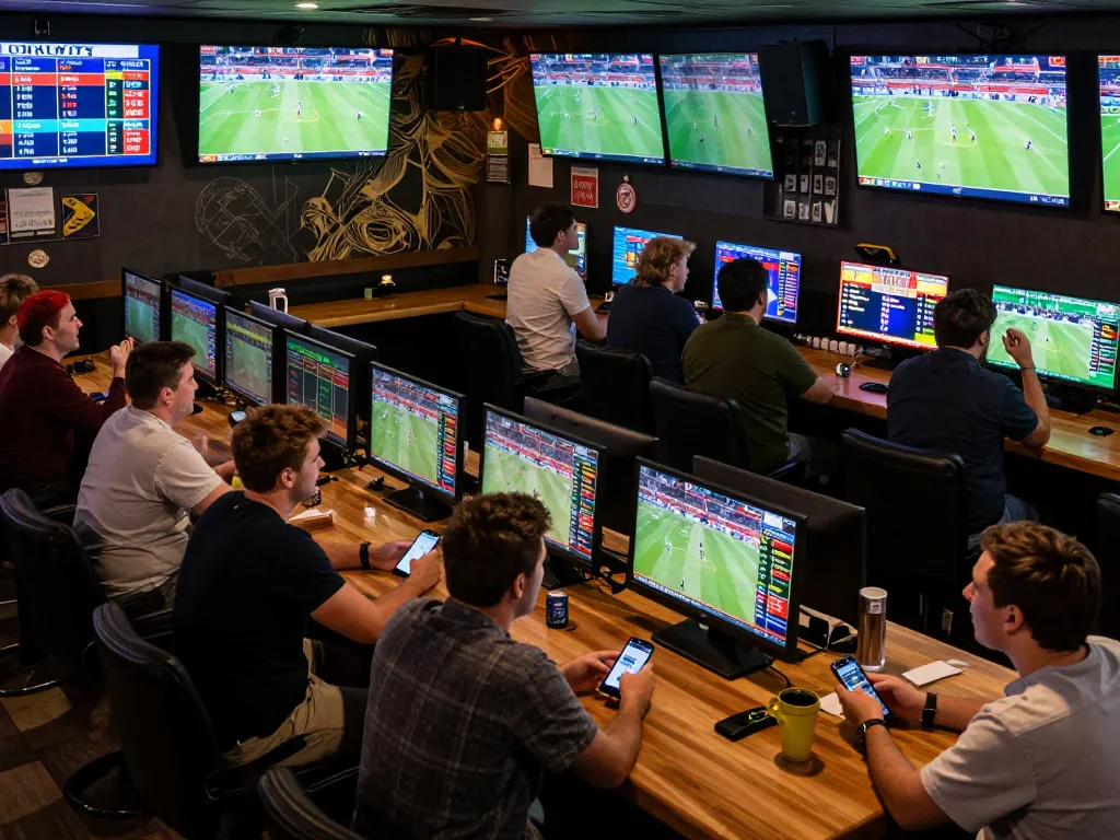 Exciting sports betting experience at Fun88, showcasing fans engaged with live events.