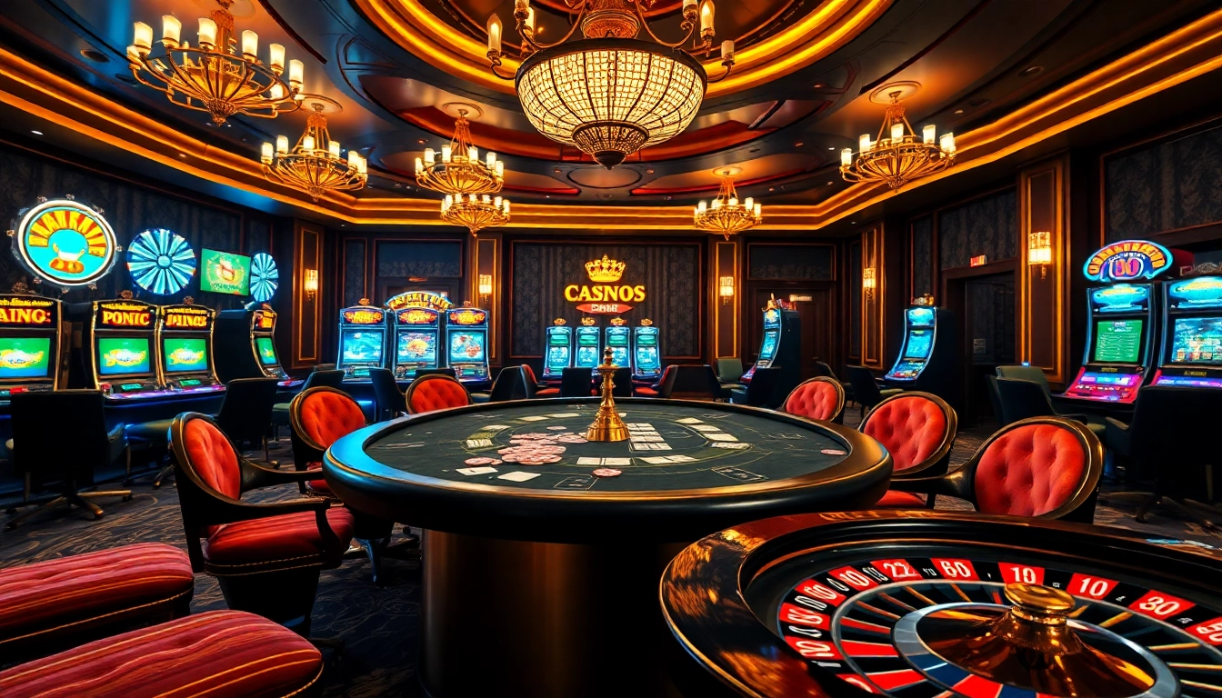 Experience high-stakes gameplay at tg88.com with luxurious casino offerings including poker and slot machines.