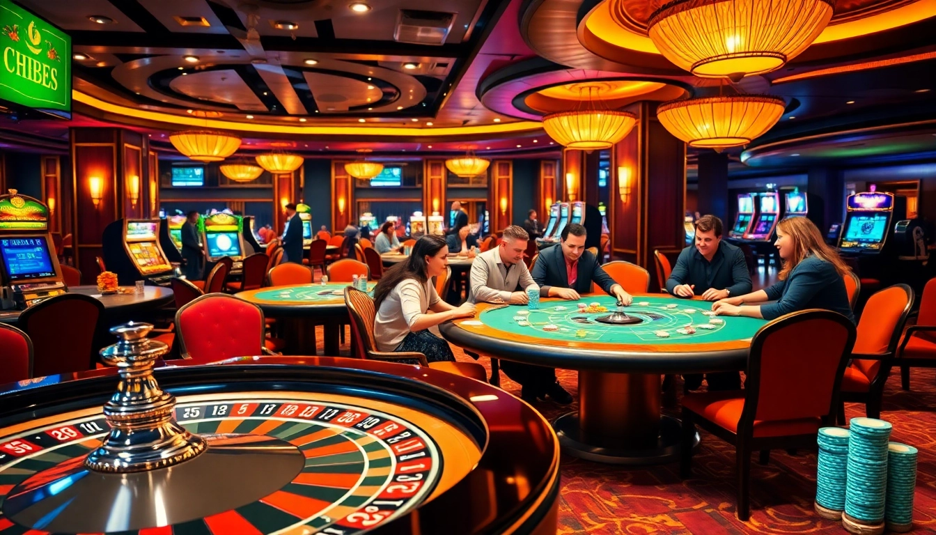 Vote on shbet gaming choices at a stylish casino table filled with vibrant poker chips.