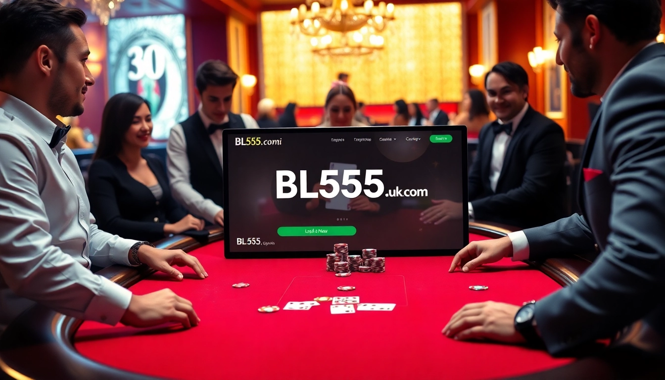 Experience the thrill of online gambling at https://bl555.uk.com/ with an immersive poker scene.