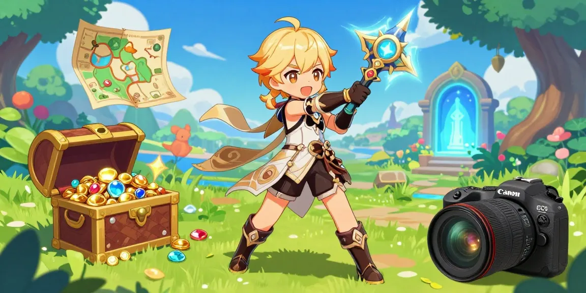 Explore an immersive hentai game scene with vibrant characters and magical landscapes.