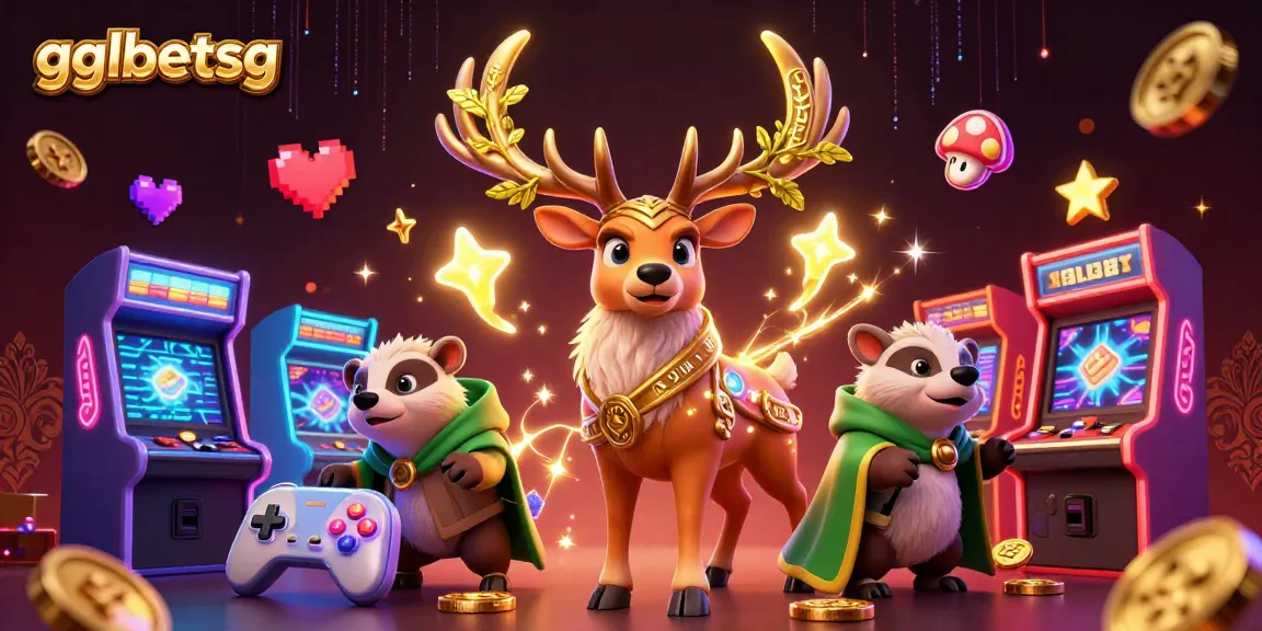 Bet on esports thrillingly with gglbetsg, featuring mythical creatures and gaming elements.