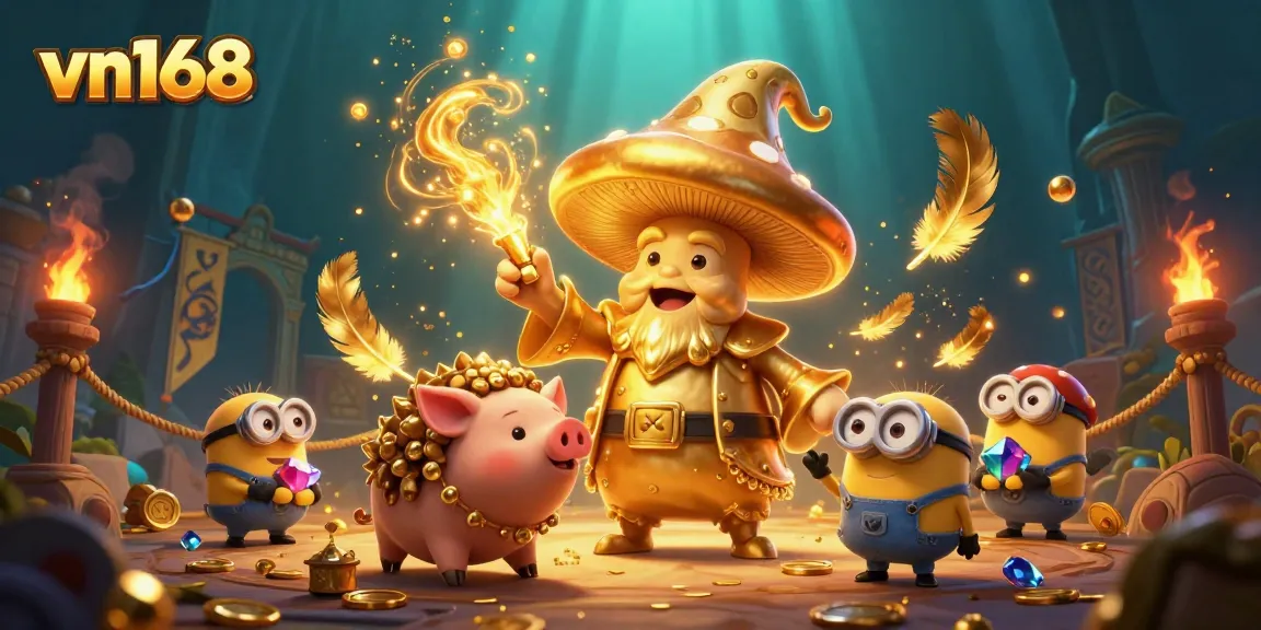 Experience the thrilling excitement of vn168 casino, featuring magic, treasures, and dynamic action.