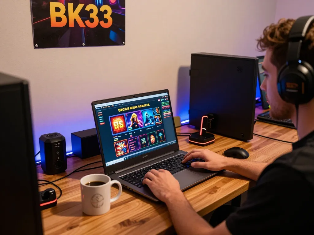 Engaging online gaming session on BK33 platform showcasing colorful graphics and immersive experience.
