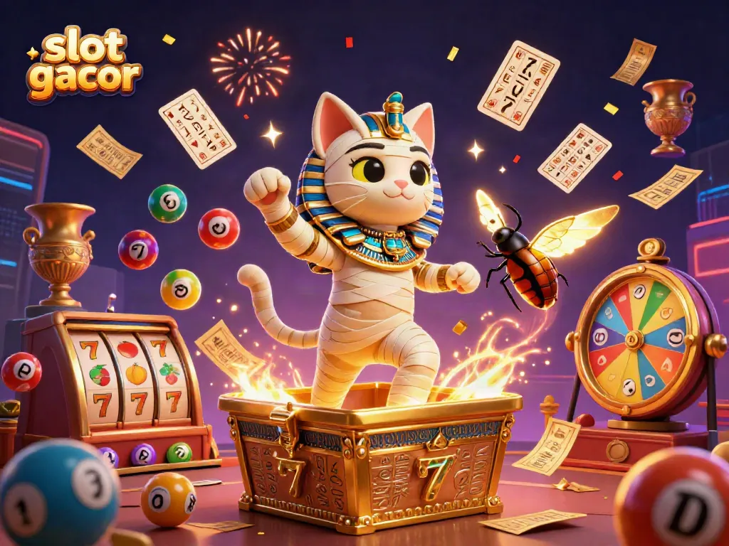 Memenangkan slot gacor dengan karakter unik dalam kasino piramida dan elemen permainan yang dinamis.