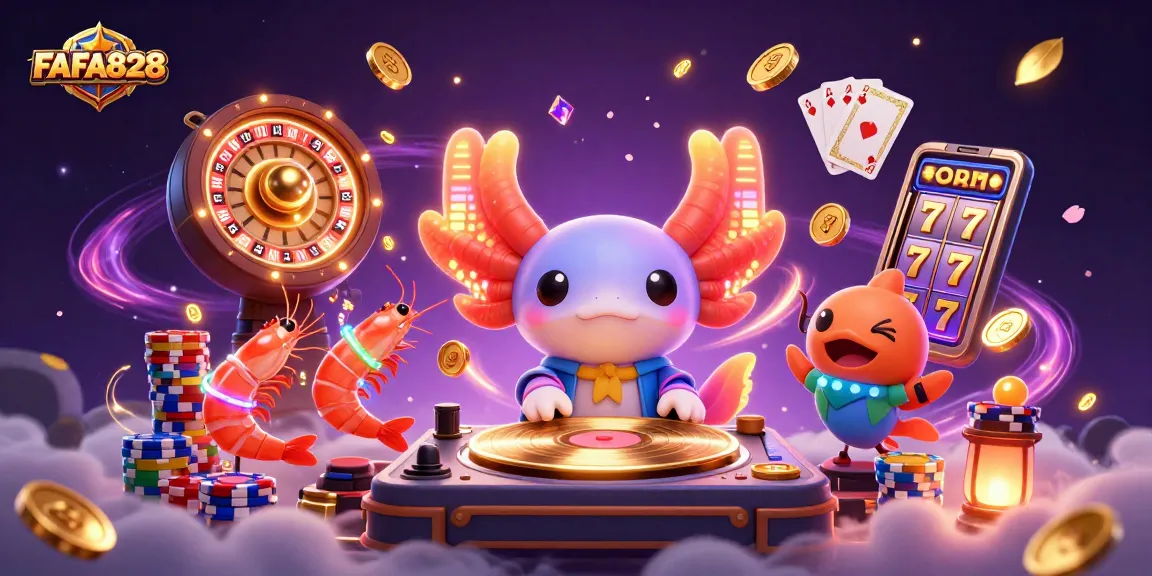 Experience winning thrills with FAFA828 in a vibrant casino scene full of excitement.