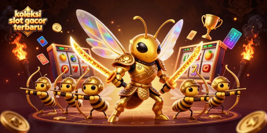 Menangkan koleksi slot gacor terbaru dengan ilustrasi kasino menakjubkan dan elemen dinamis.