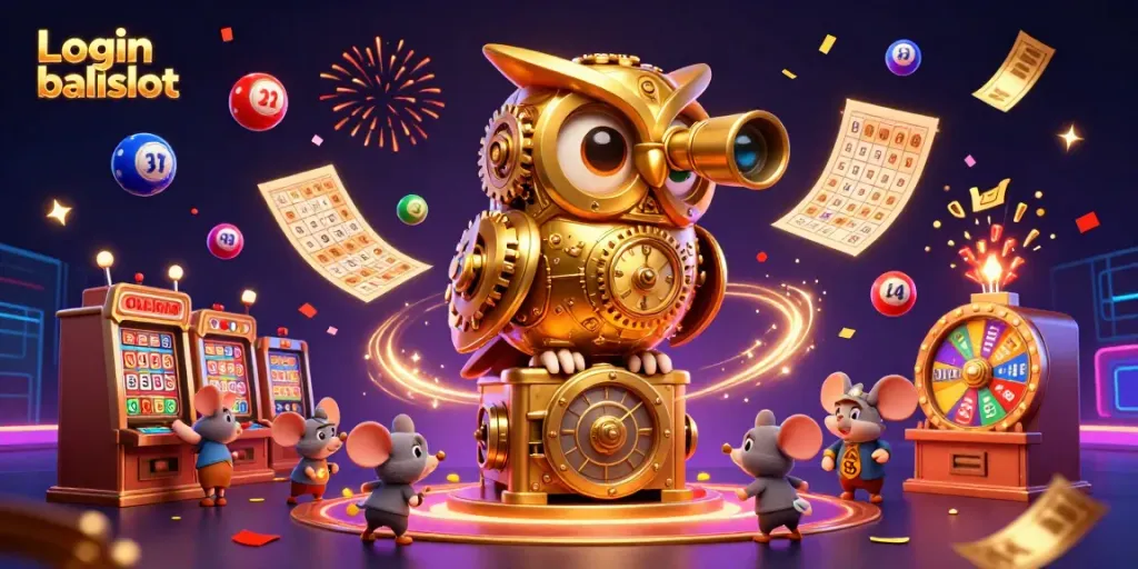 Experience the thrill of Casino gaming with Login balislot as vibrant elements celebrate the excitement.