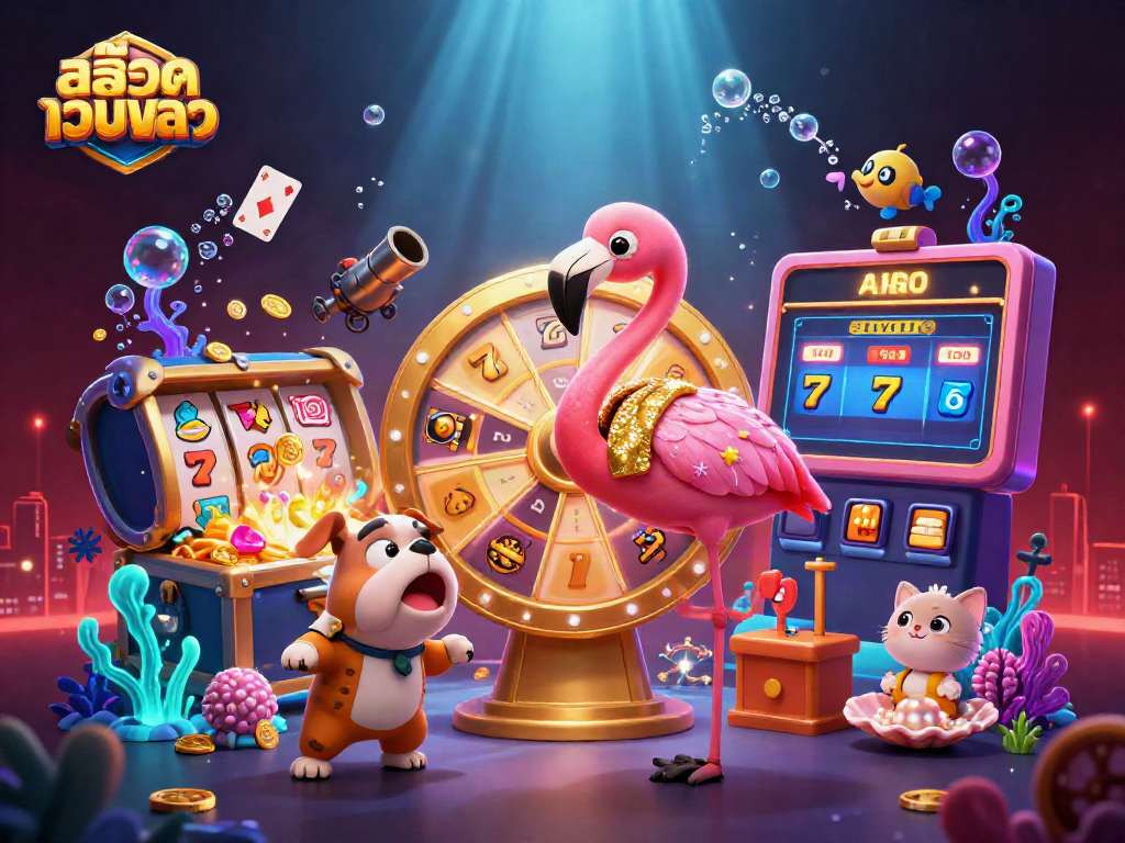 Experience exciting gameplay with สล็อตเว็บตรง featuring fun characters and vibrant casino elements