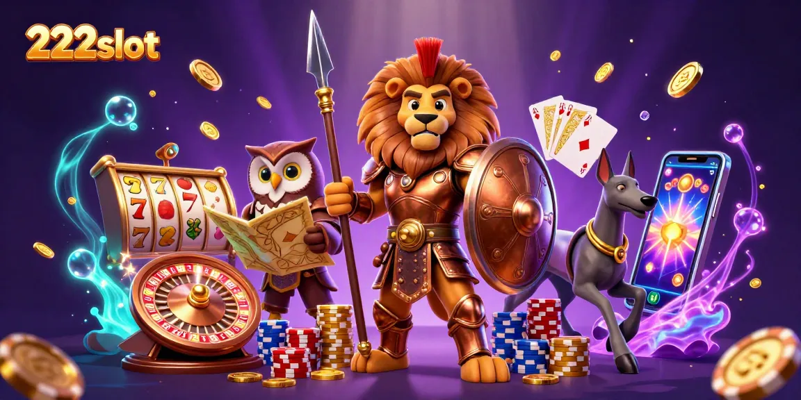 Menangkan jackpot dengan 222slot sambil menikmati permainan slot yang seru dan mengasyikkan.