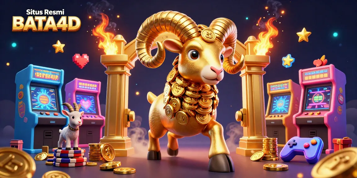 Bermain di Situs Resmi BATA4D dengan ram emas yang mengesankan dan mesin permainan 3D yang berwarna-warni.