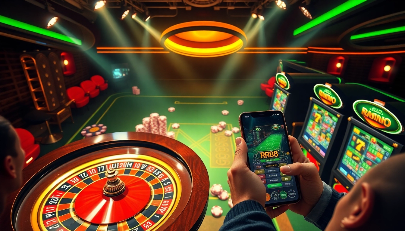 Experience thrilling gaming at https://rr88.mov/ with engaging roulette and colorful slot machines.