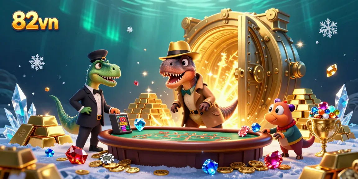 Experience thrilling gameplay at 82vn with a clever velociraptor and casino action.