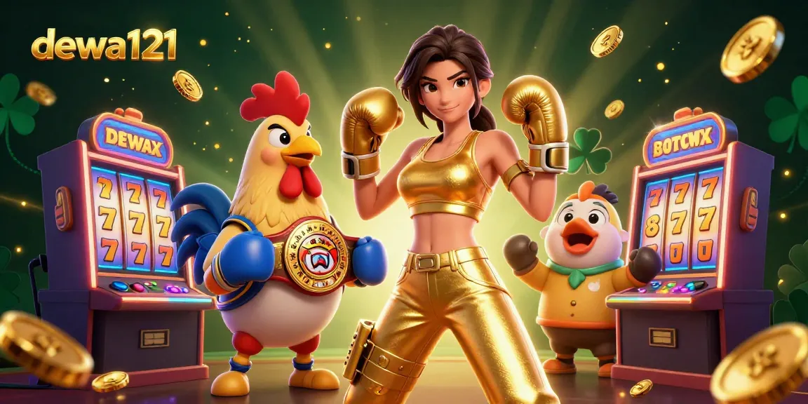 Masuki kemenangan epik di DEWA121, menampilkan slot 3D yang vibrant dan aksi permainan yang menarik.