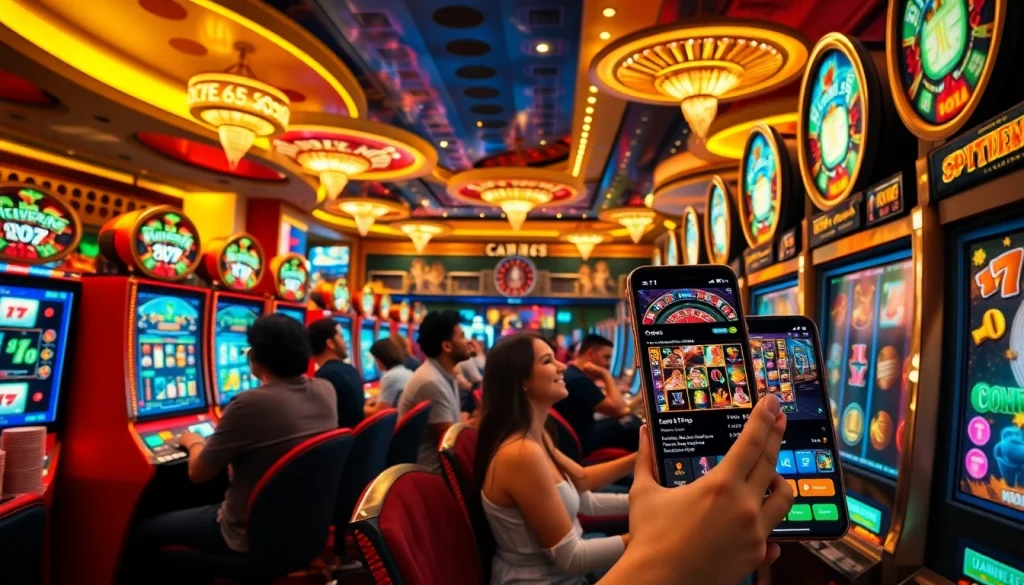 Experience the thrill of playing slot gacor bonus besar in a luxurious casino atmosphere.