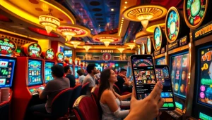 Experience the thrill of playing slot gacor bonus besar in a luxurious casino atmosphere.