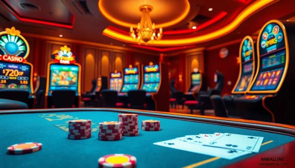 Experience thrilling online gambling on nhacaiuytinvn.us.com with vibrant tables and dynamic betting interfaces.