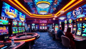 Engaging casino scene featuring LV88 with players enjoying vibrant games in 2026.