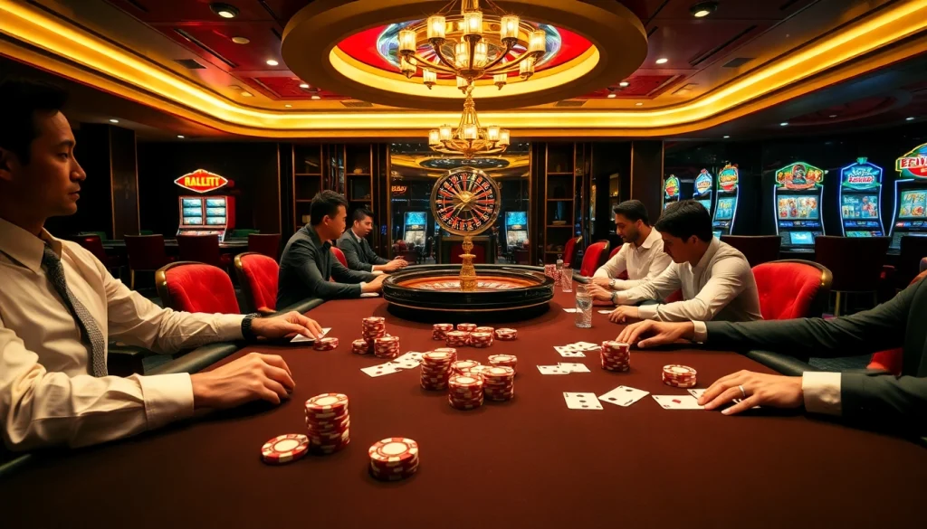 Experience thrilling poker action at https://kkwin.diy/ with high-stakes excitement and luxurious casino ambiance.