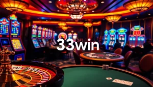 Experience thrilling gameplay at 33win with vibrant casino tables and exciting players.