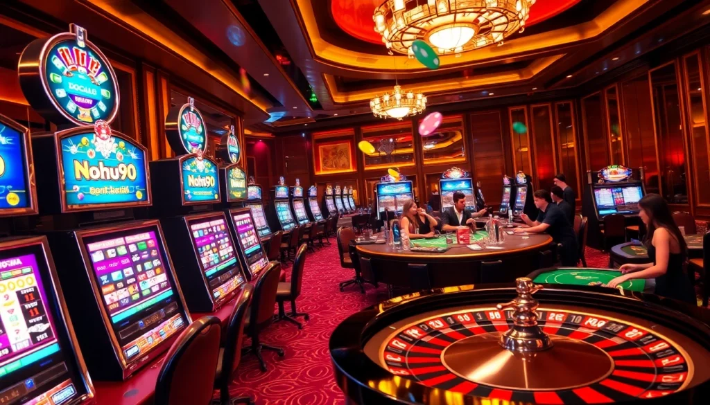 Experience the thrill of winning at nohu90.social's exciting casino games.