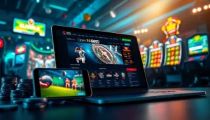 Experience the excitement of online gaming with OPEN88COM's sleek interface and diverse betting options.