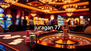Experience the excitement of juragan77 with vibrant casino games and professional gaming tables.