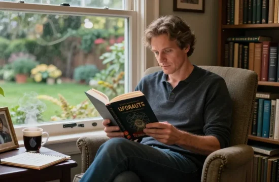 Explore T Allen Greenfield's impactful writing at https://tallengreenfield.com in a cozy reading nook.